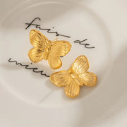 Butterfly Ear Studs