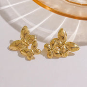 Butterfly Bow Knot Ear Studs