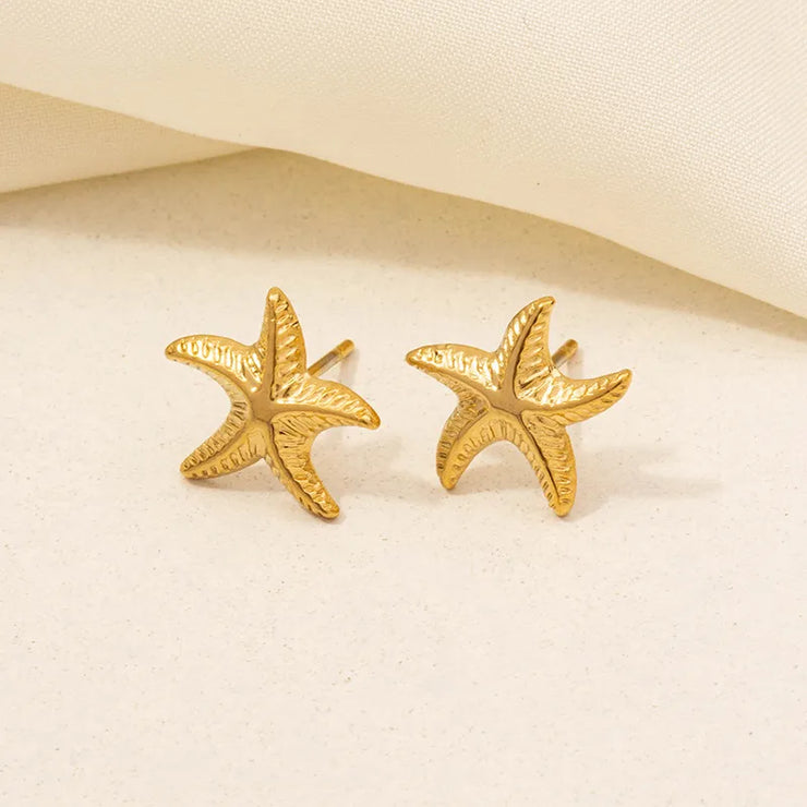 Starfish Ear Studs