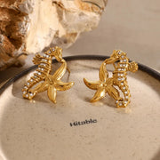 Seahorse & Starfish Studs